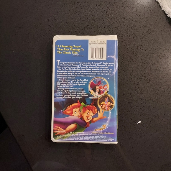 Walt Disney Peter Pan Return to Never Land vhs - Picture 3 of 4